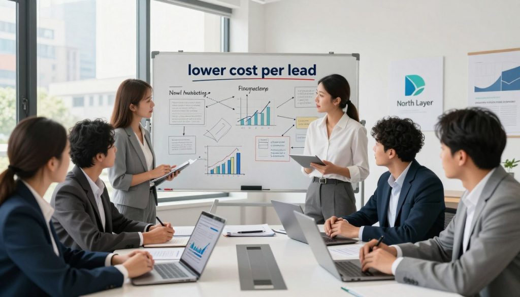 lower cost per lead