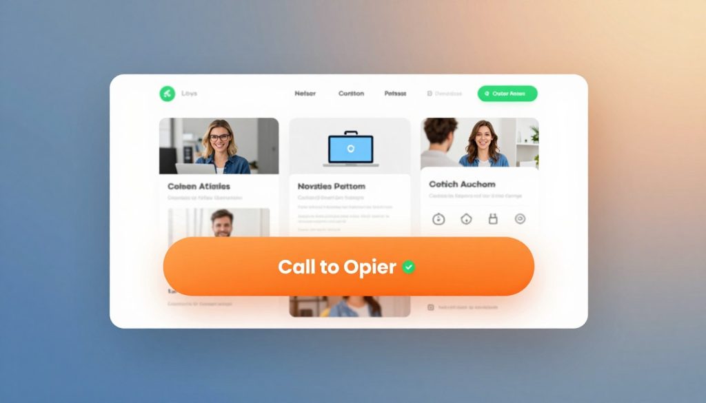 website call to action