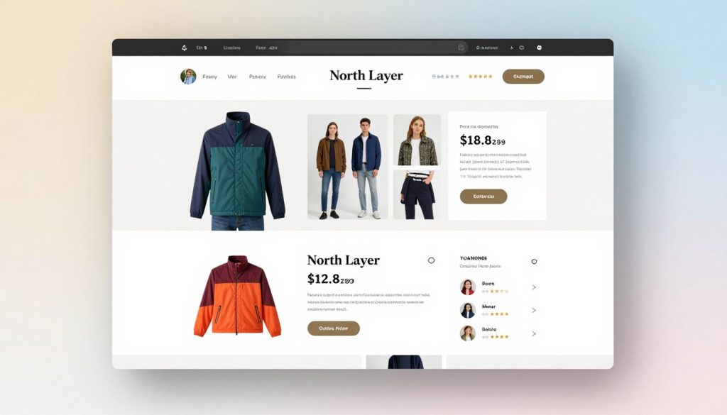 ecommerce product page design