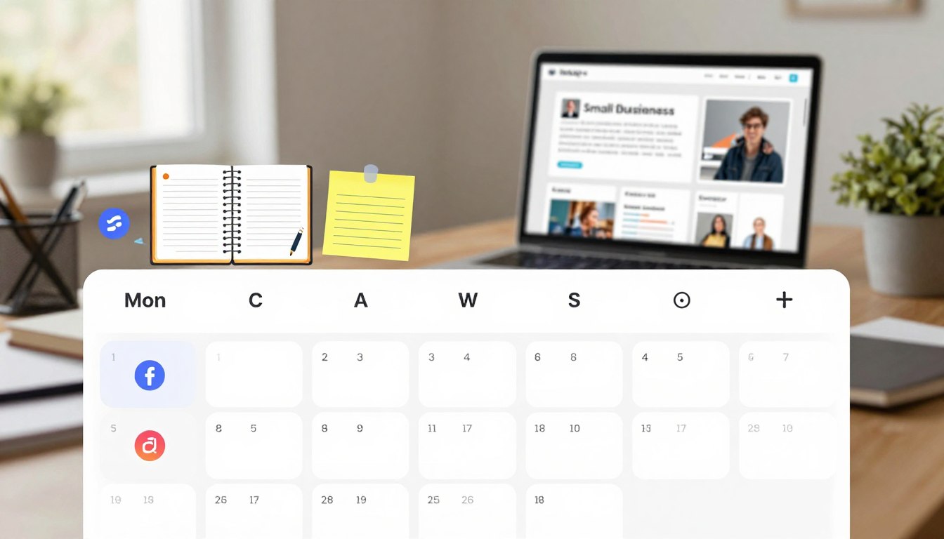 Social Media Content Calendar: How Small Businesses Can Plan Posts Without Overthinking
