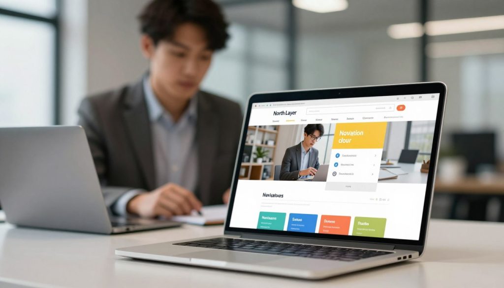 website navigation